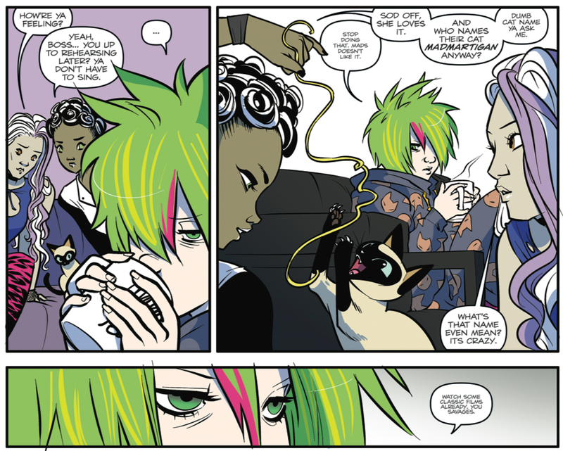 Illustration for article titled Jem And The Holograms warms the winter with a January pool party
